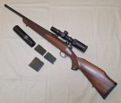 Tikka M55 Trapper 308 Win m/Scandium C6 1-6x24i og lyddemper thumbnail