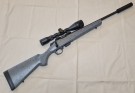 Bergara BMR steel 22LR m/Scandium c22 3-9x40 AO kikkertsikte og A-Tec Wave lyddemper. thumbnail