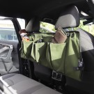 Praktisk våpen futteral for transport i bil med lommer til jaktktutstyr. thumbnail