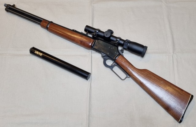 Marlin 1894 .357 Magnum m/Focus In Sight 1-6x24 og lyddemper