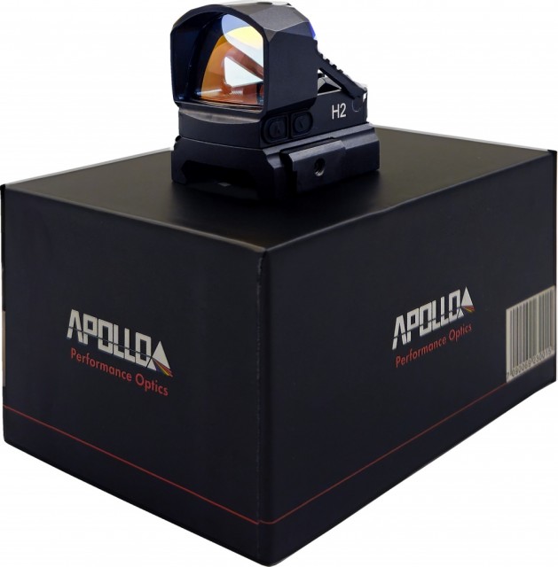 Apollo H2 3moa Rødpunktsikte med Weaver/Pictainny feste