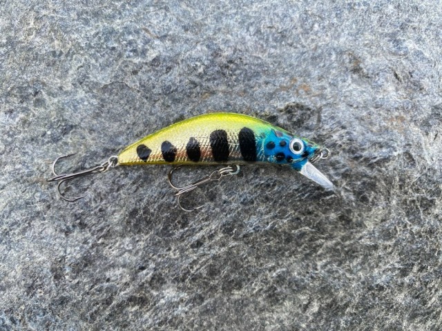 Spinn Craft Mad Minnow 5cm - 5gram Perch. En magisk håndlaget norsk produsert wobbler