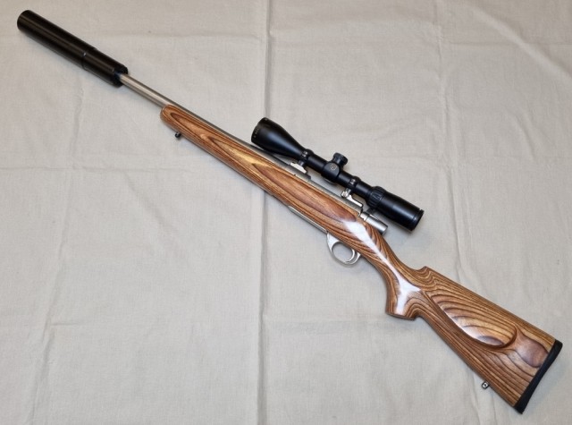 Weatherby Vanguard SS 308 Win m/Nikko 3-9x42 og A-Tec demper