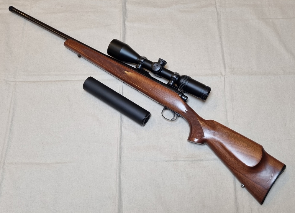 Remington 700 ADL 308 Win m/Welter WA 2-12x50 og lyddemper