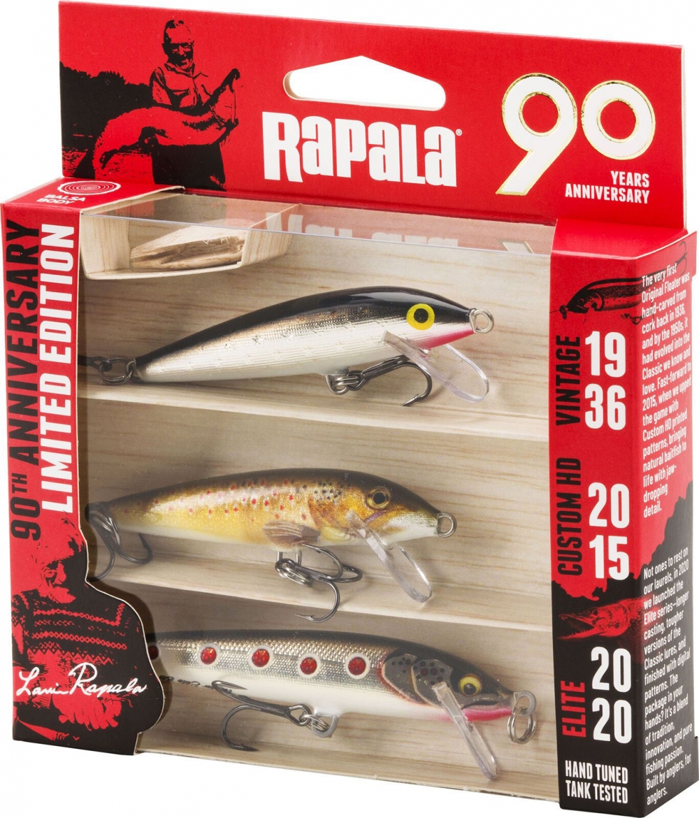Rapala 90th Anniversary R90FSNT Wobblersett 7cm