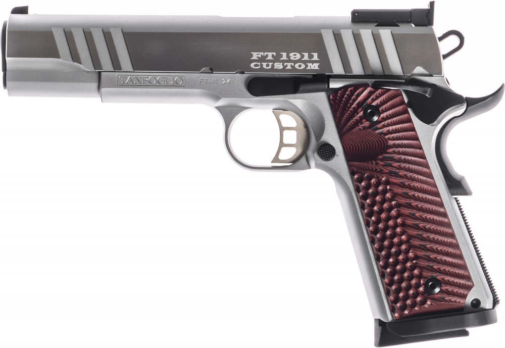 Tanfoglio FT 1911 Custom, Chromed 9x19