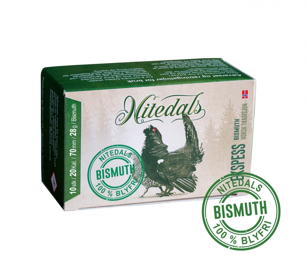 Nitedals Ekspress Bismuth 12/70 36 g #US2 - 10pakk