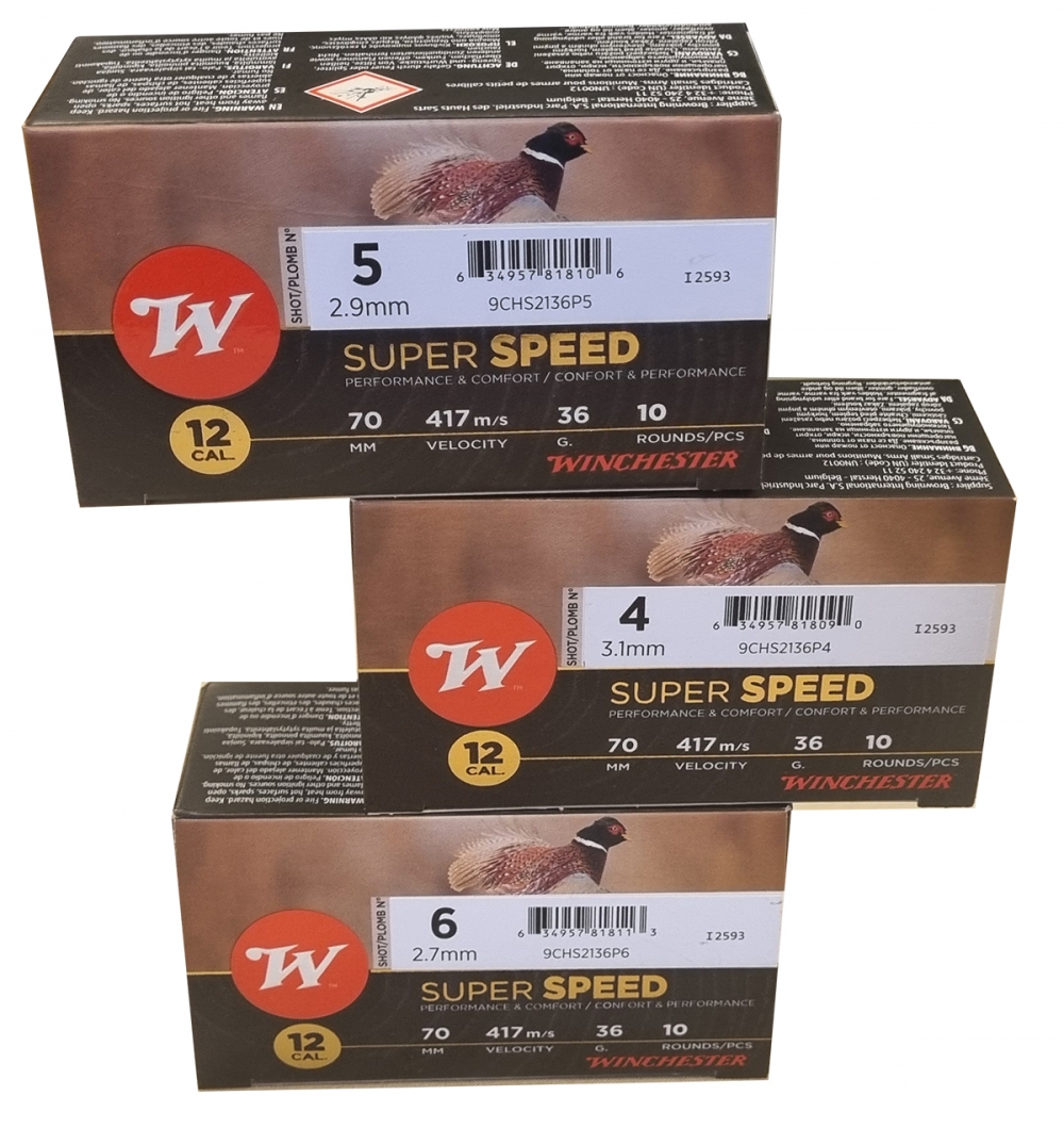 Winchester 12/70 SuperSpeed 36g #4 - 10pakk