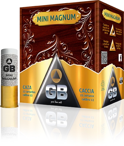 GB Mini Magnum 12/70 42g #US4 - 25pakk Bly