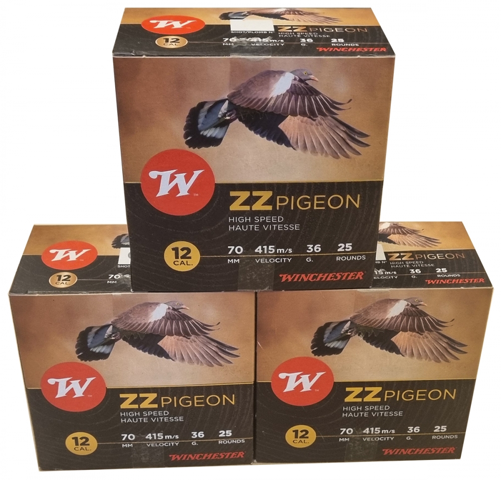 Winchester ZZ pigeon 12/70 36gram #5 - 25pakk