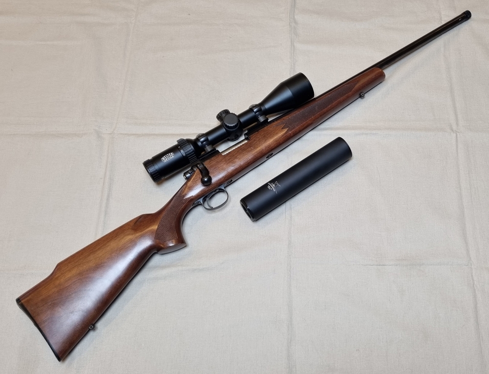 Remington 700 ADL 308 Win m/Welter WA 2-12x50 og lyddemper