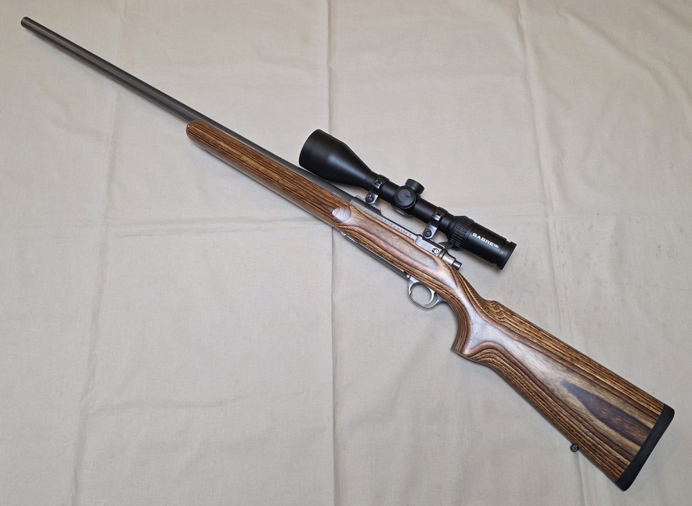 Ruger M77 MK II Kal. 308 Win Tung pipe m/Sabre 3-12x56 kikkertsikte